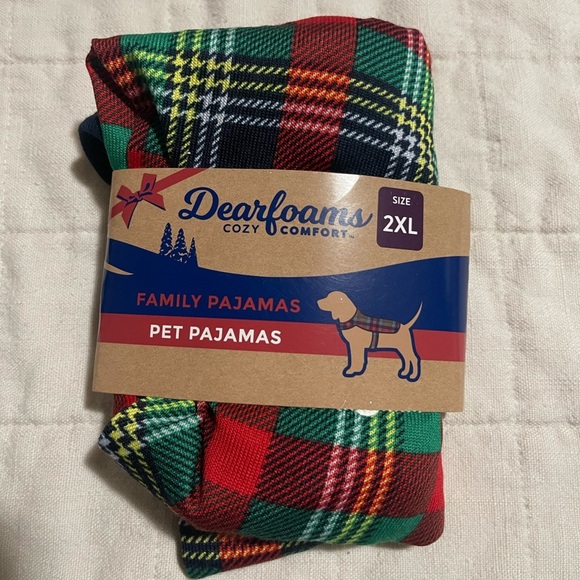 dearfoams Other - New Christmas pet pajamas 2XL